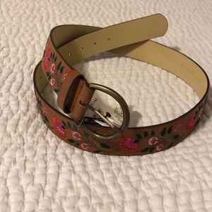 Treasure and Bond embroidered belt.